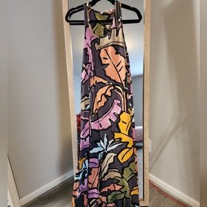 Colorful Abstract Maxi Dress